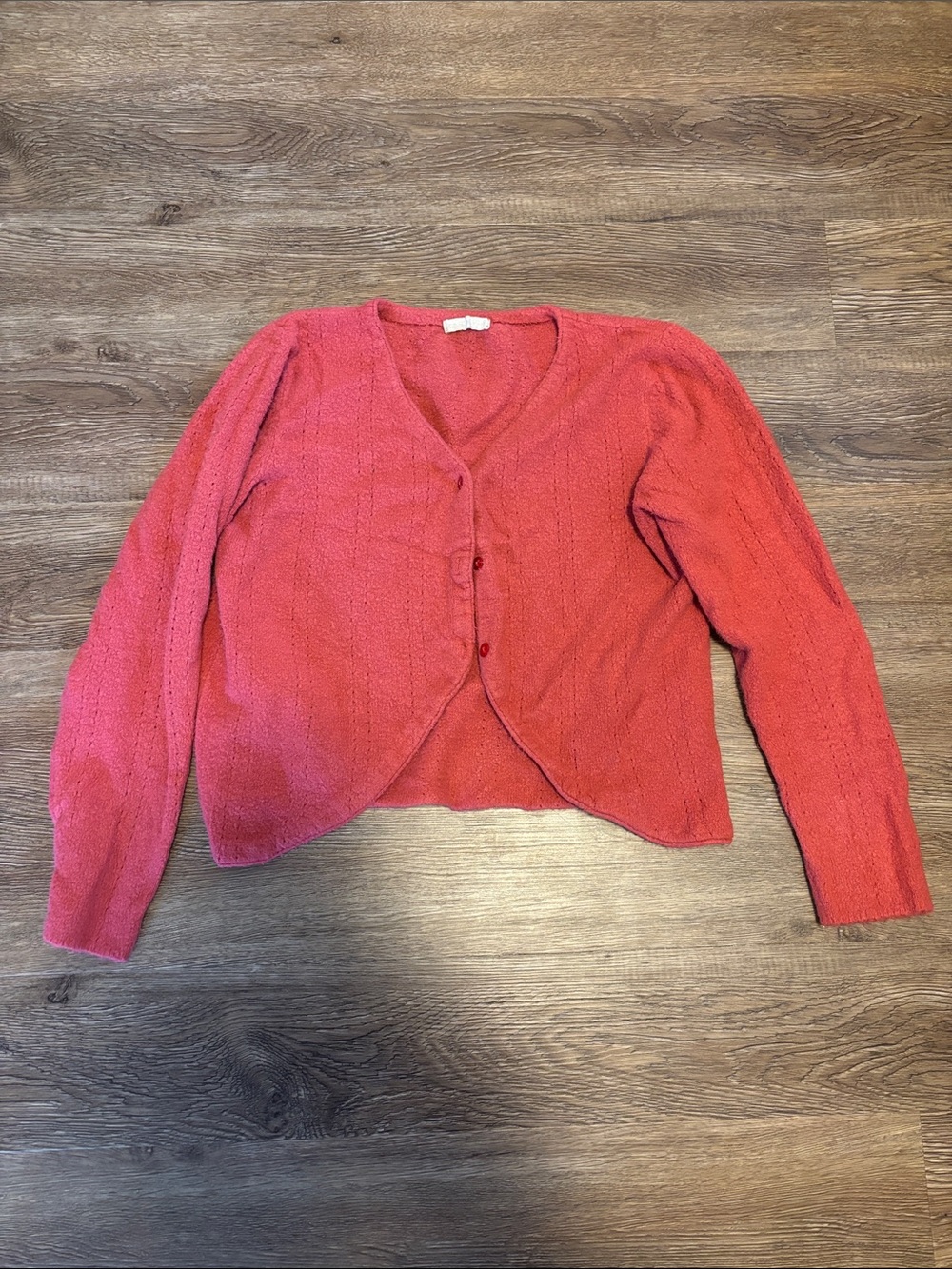 women’s pink cardigan